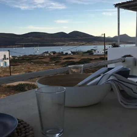 Beachfront 2 Bedrooms Niamos Beautiful Sea Views Agios Georgios Andiparos